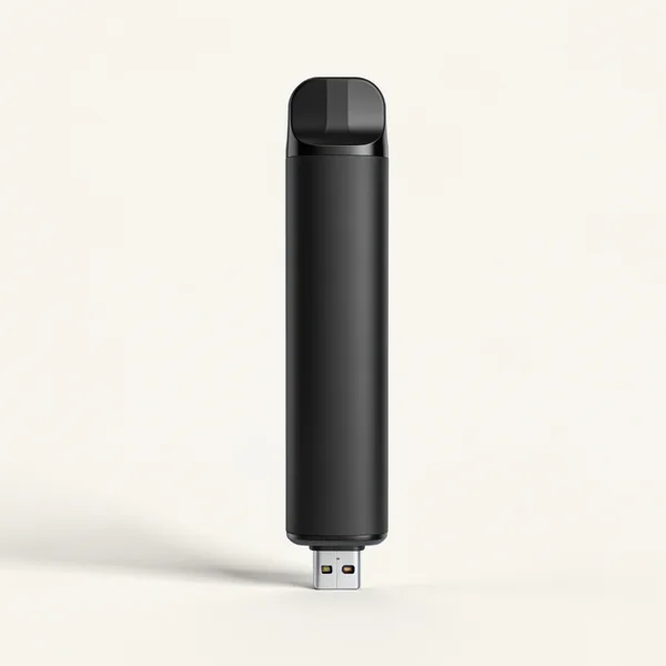 Elf Bar BC5000, einweg vape, Beispielbild in schwarz