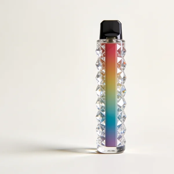 Ske CRYSTAL PRO MAX 15000, einweg vape, Beispielbild in transparent-bunt