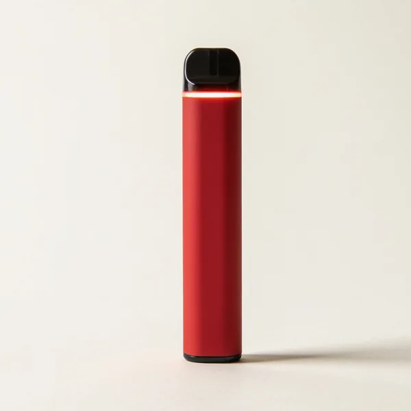 Randm TORNADO 7000, einweg vape, Beispielbild in rot